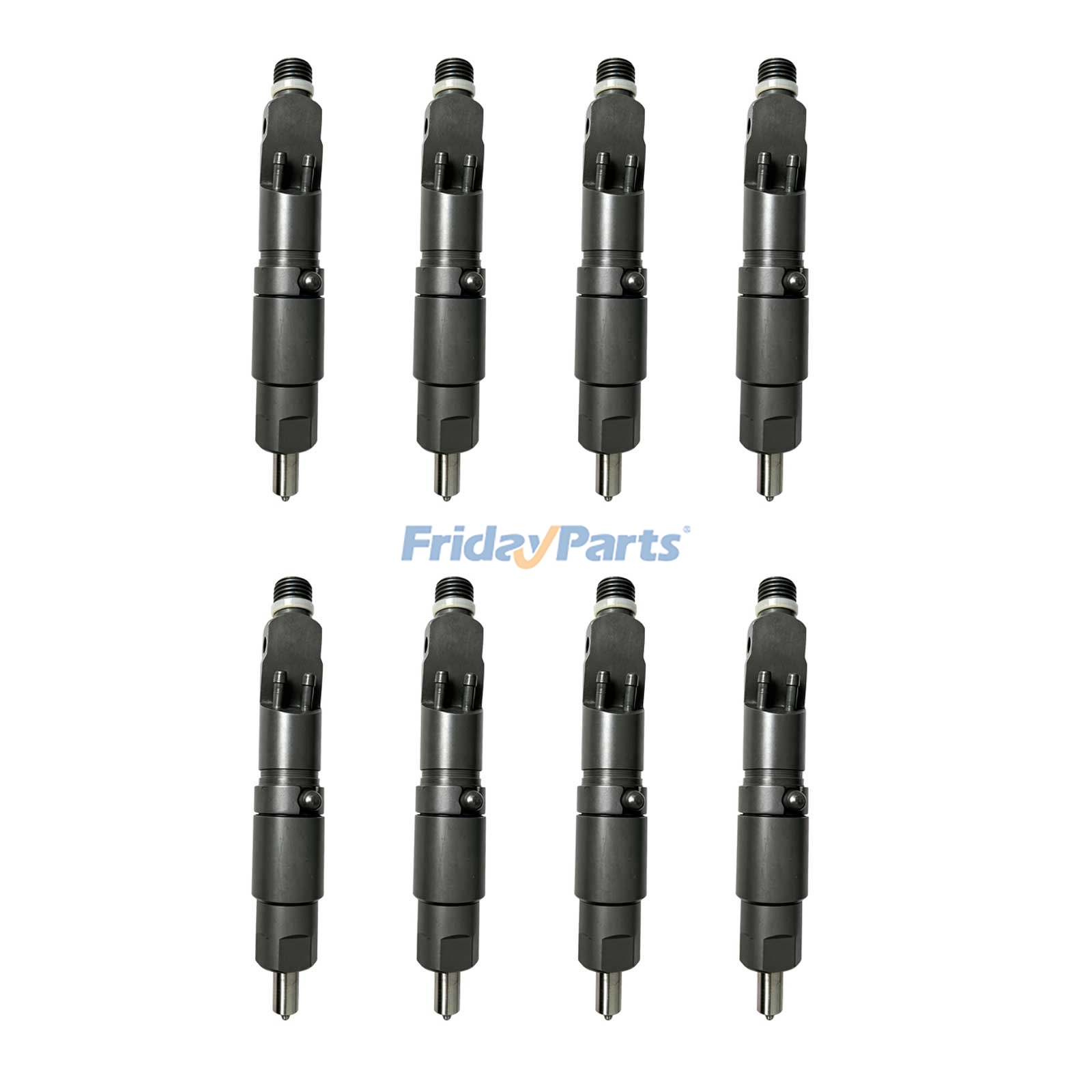 8 Pieces Fuel Injector A0030174921 for Mercedes-Benz Engine OM422 Truck NG1633 NG1933 NG1638 NG1938 NG2233 NG3333