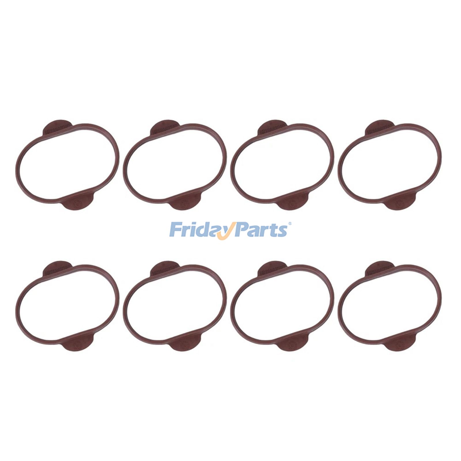 8 Pieces Intake Manifold Gasket 94811014601 for Porsche Cayenne Panamera 4.8L V8