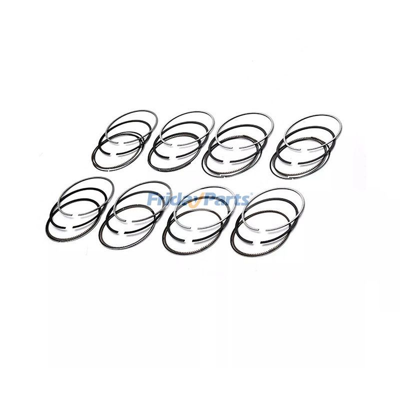 8 Pieces Piston Ring Set 11257649927 for BMW 550i 650i 750i X5 X6