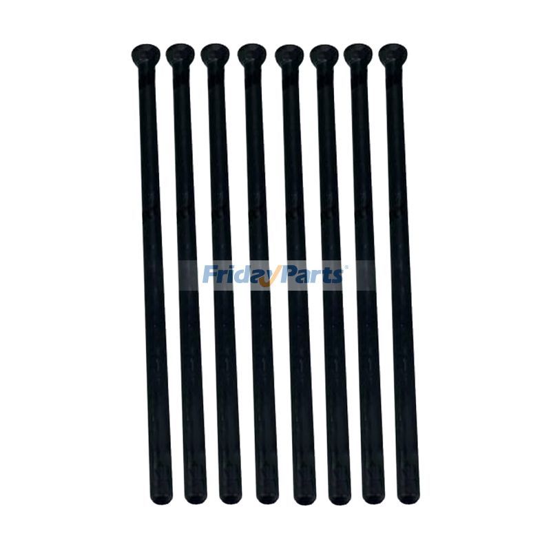 8 Pieces Push Rod 1C010-15110 for Kubota Engine V3300 V3600 V3800