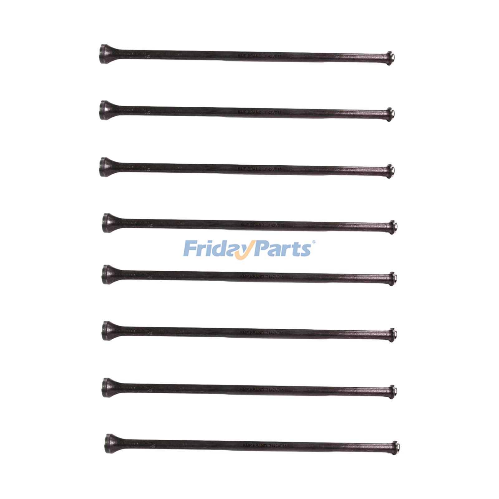 8 Pieces Push Rod 3142V011 for Perkins Engine 1103D-33T 1104D-E44T 1104D-E44TA 1204E-E44TA 1206E-E70TTA