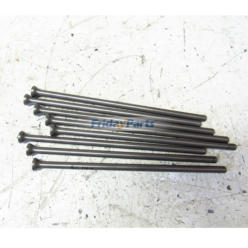 8 Pieces Push Rods 387-9831 for Caterpillar CAT Engine C3.3B Loader 236D 242D 246D 259D 262D 277D 279D 287D 906H2