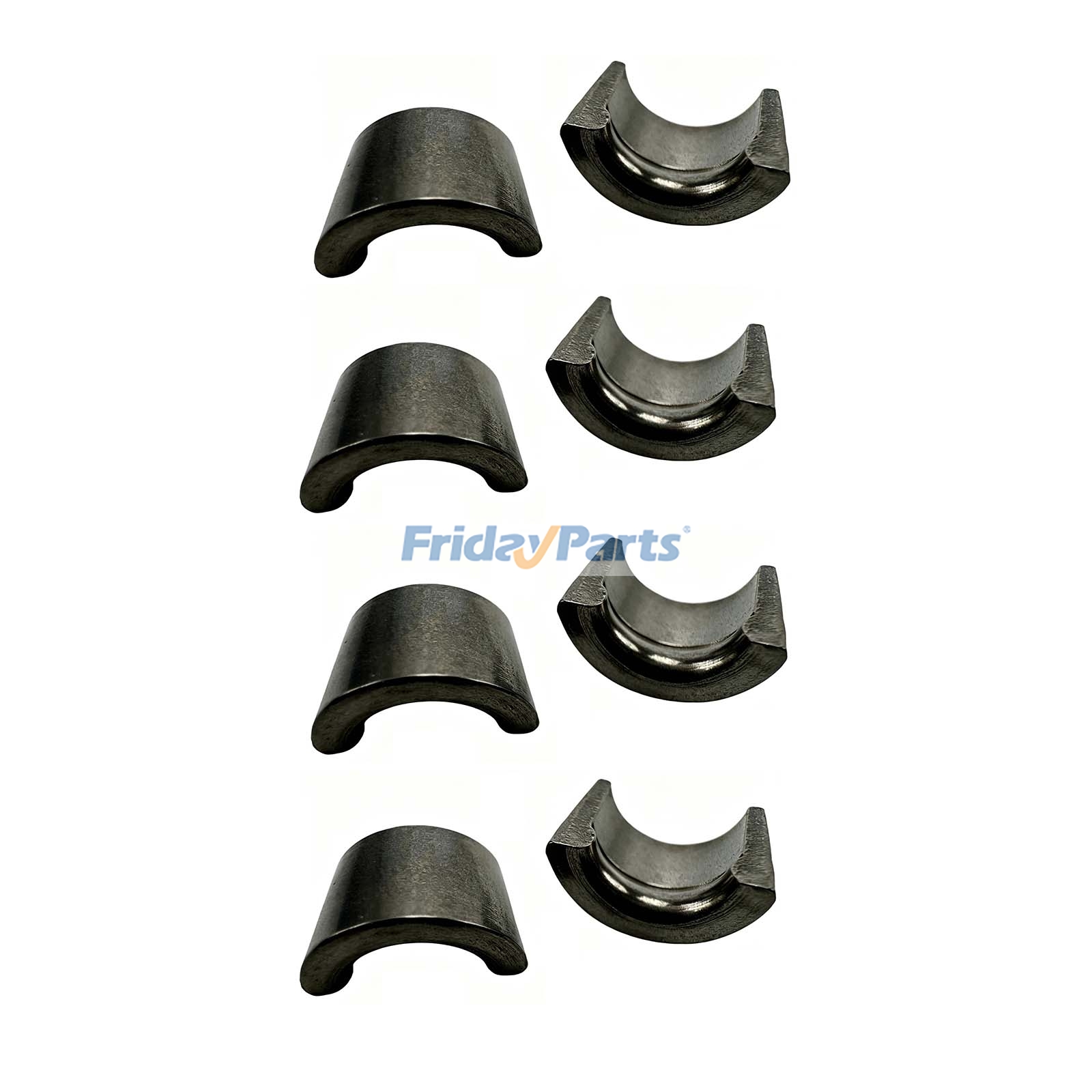 8 Pieces Valve Keeper Collet 14601-13980 for Kubota Engine D722-E Excavator U10-5 U55-4 U55-5 KX057-4 KX057-5 Tractor LX3310HSD BX1880-1 BX25DLB-1