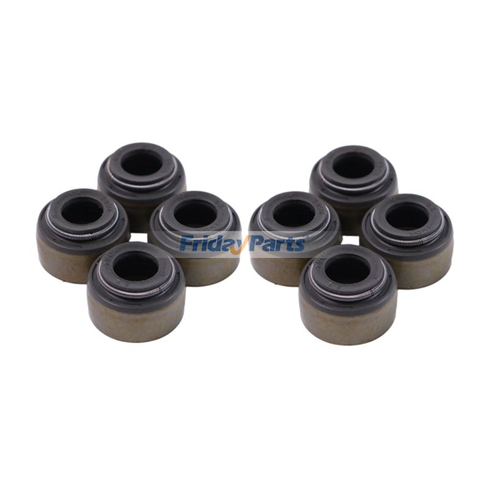 Joint de soupape 8 pièces 15221-13153 pour moteur Kubota V1702 V2003T V2203 V2403 V3300