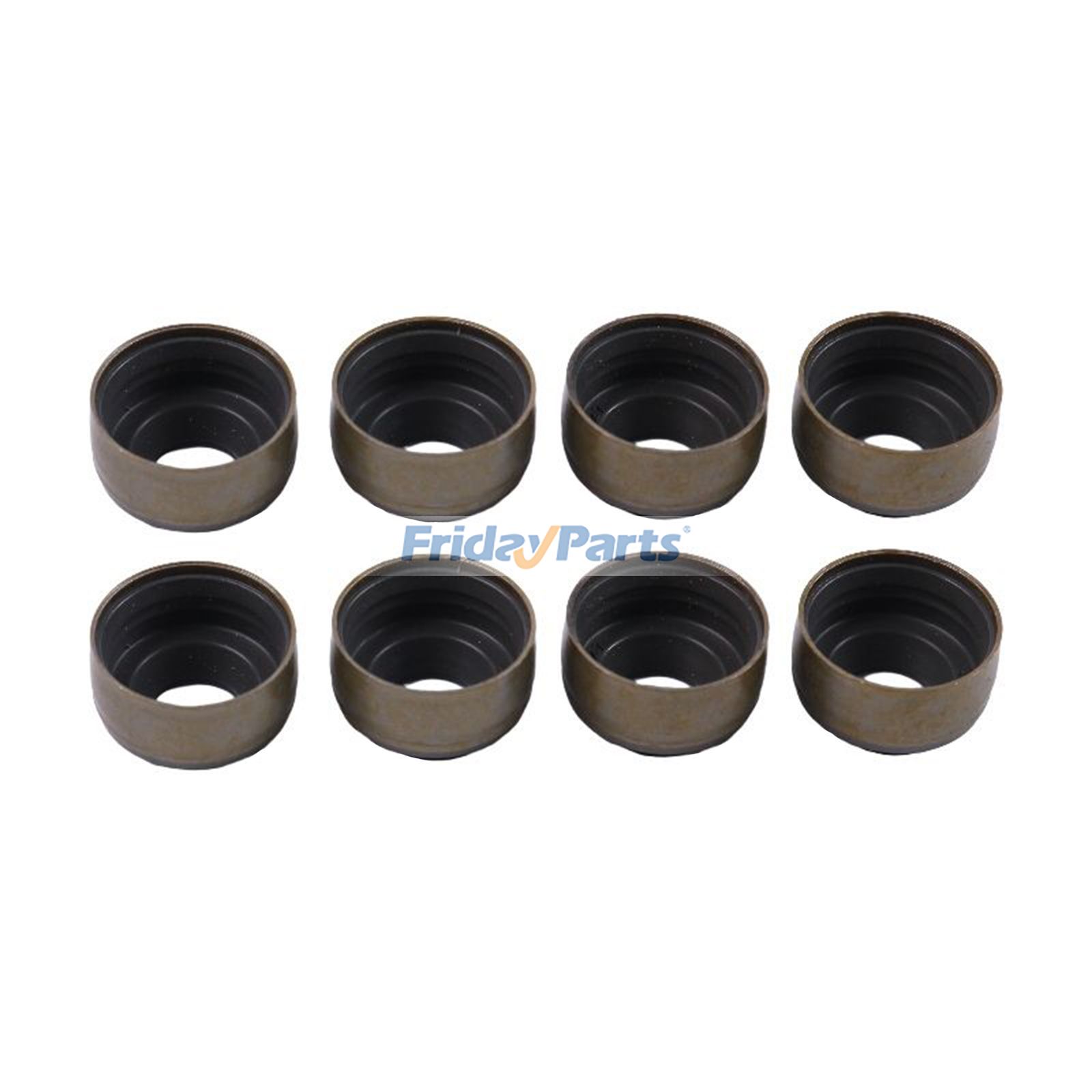 Joint de soupape 8 pièces 15221-13153 pour moteur Kubota V1702 V2003T V2203 V2403 V3300pourPour BOBCAT,Pour KUBOTA,Pour AUTRE MARQUE