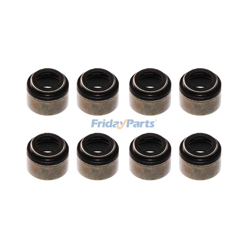 8 Pieces Valve Stem Seal 4099092 for Cummins Engine GTA38 K19 K38 K50 KTA19 KTA19E KTA19GC KTA38GC KTAA19 QSK19 QSK38 QSK50