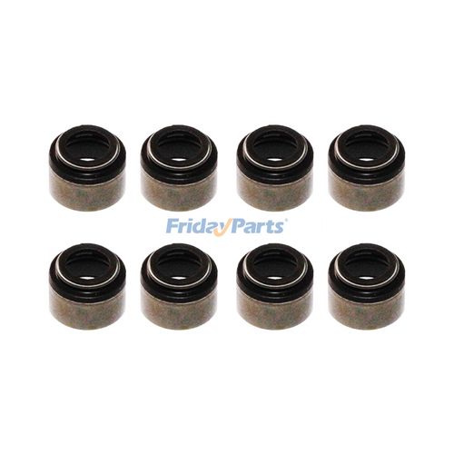 4099096 Guide 8 Pieces Valve Stem Seal 4099092 for Cummins Engine GTA38 K19 K38 K50 ...