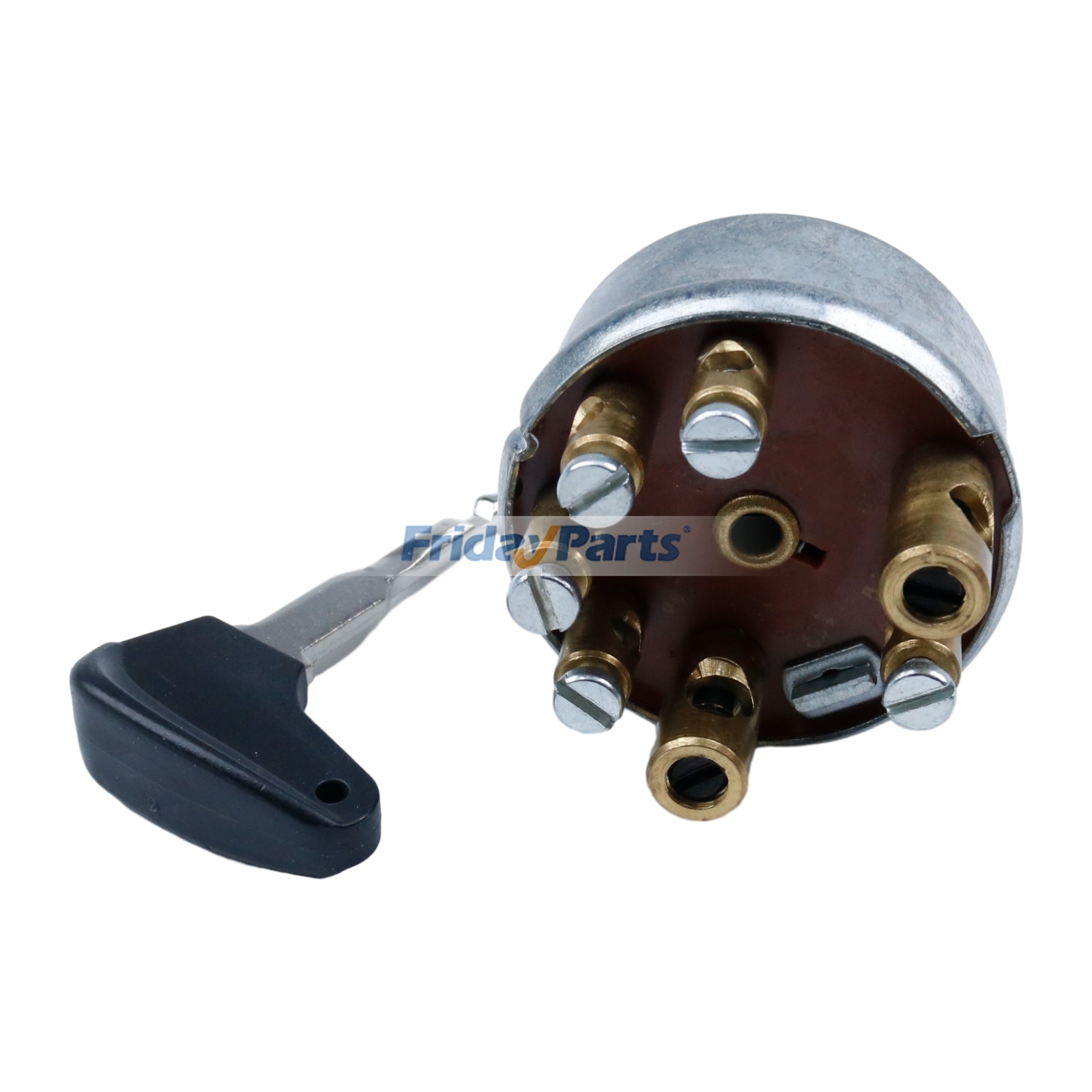 Zündschloss mit schwarzem Kunststoffgriffbei FridayParts kaufen