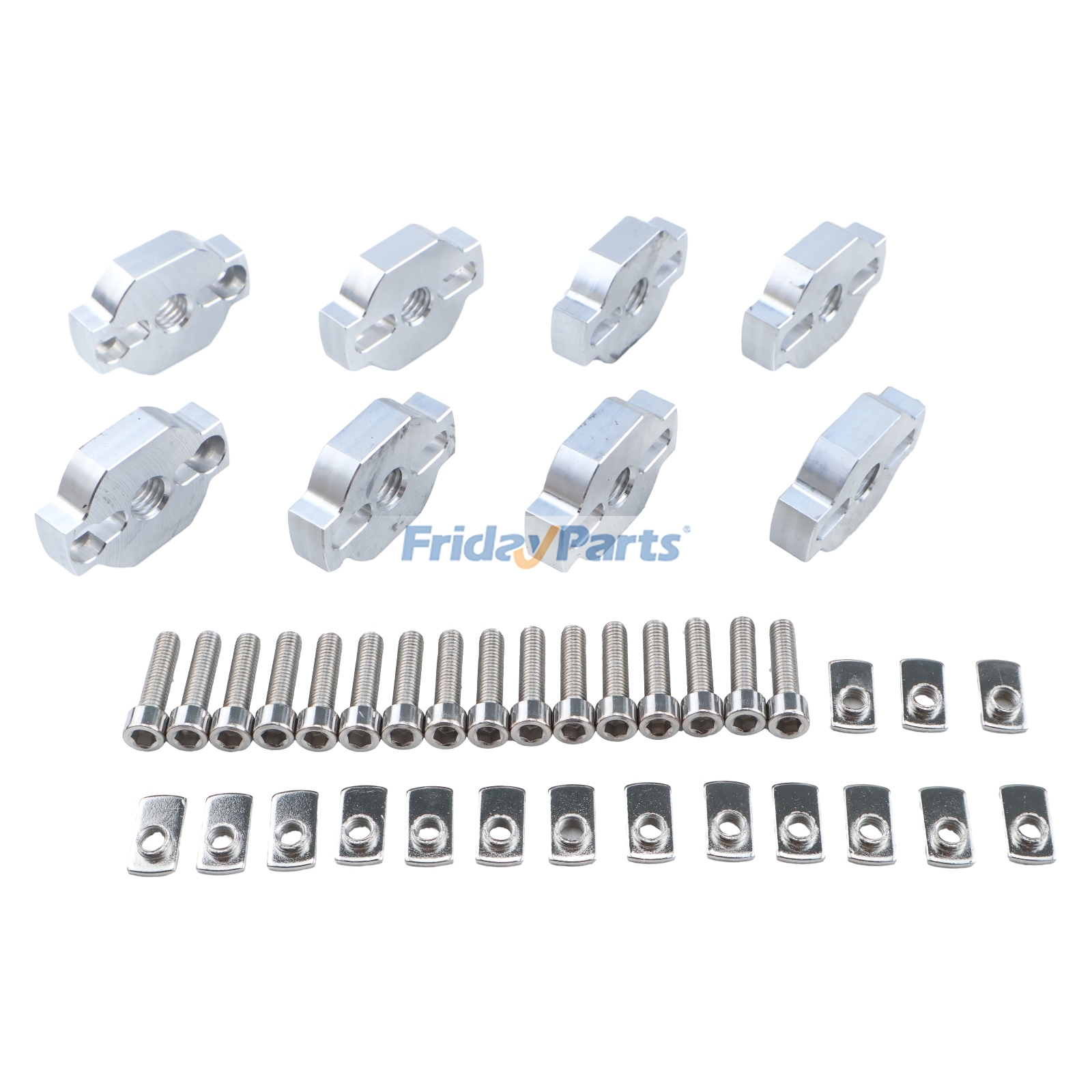 Kit de 8 accesorios de anclaje delantero para CFMoto UTV ATV para ATV/UTV Para CFMOTO FridayParts