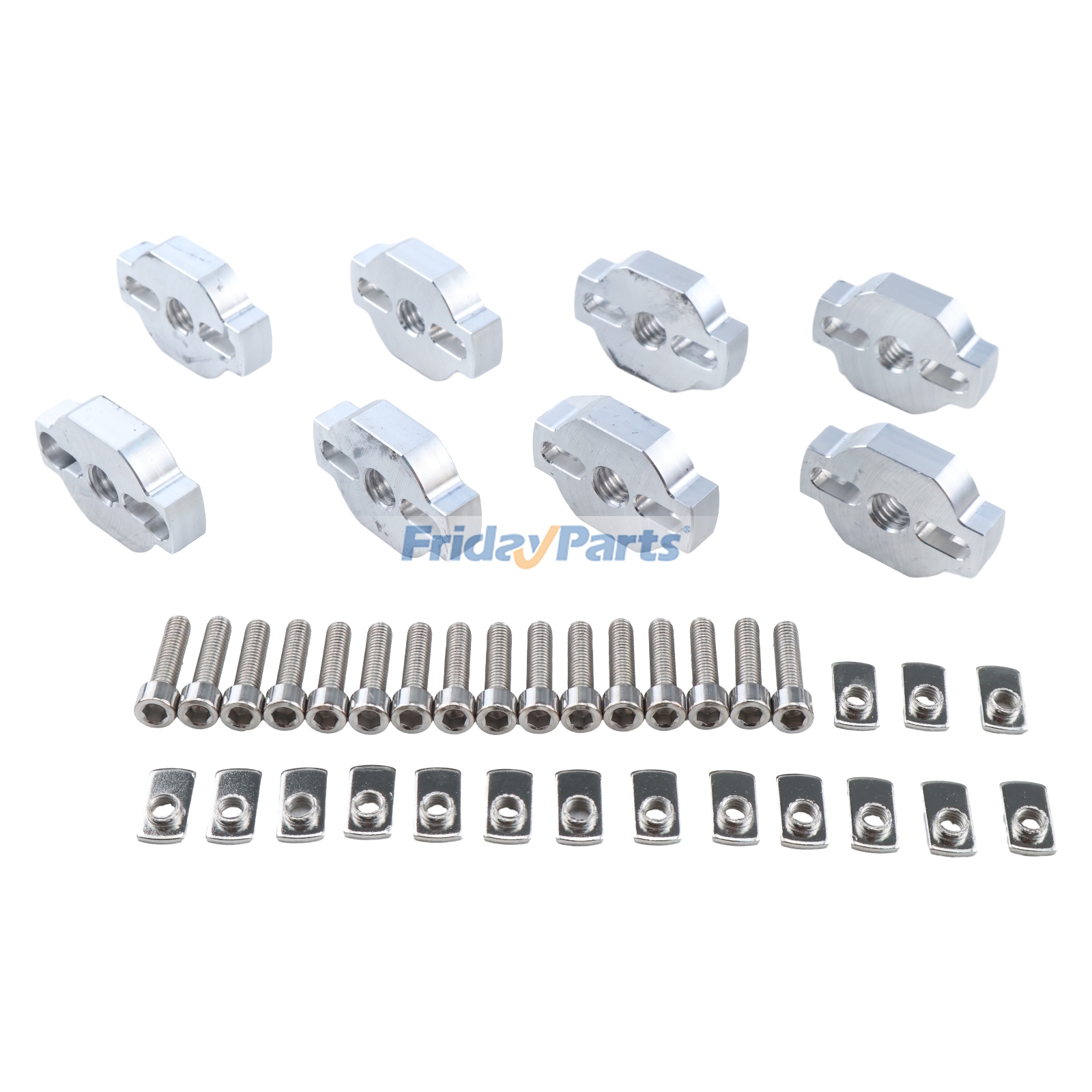 Kit de 8 accesorios de anclaje delantero para CFMoto UTV ATV