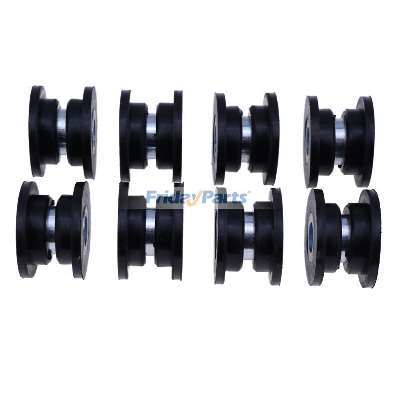 8 Sets Shock Bushing Kit Upper Lower Front Rear Shock Bushing 21-0001 for Arctic Cat 250 300 375 400 454 500 650