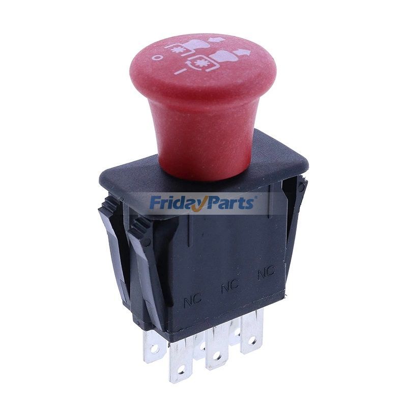 8 Terminals Delta PTO Switch for Dixie Chopper Lawn for Mower