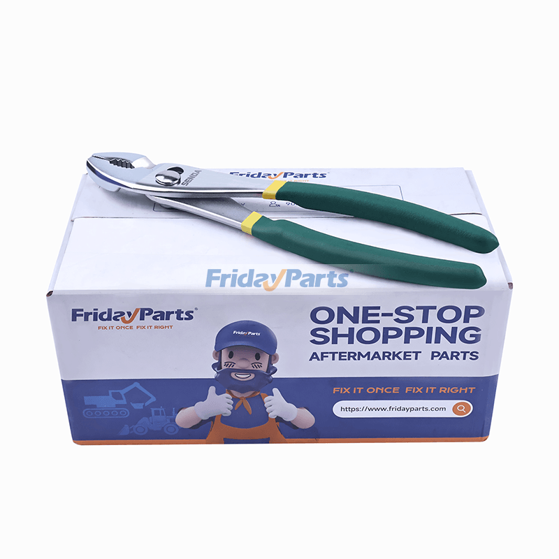 Alicates de junta deslizante de 8 pulgadas, duraderos, versátiles y diseñados para precisión