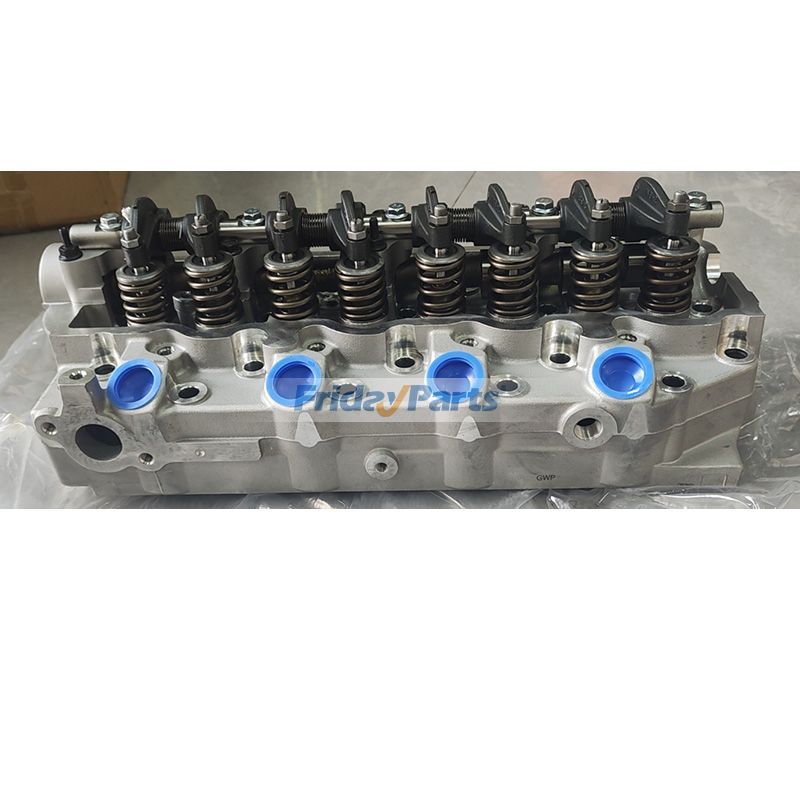 8 Ventile Kompletter Zylinderkopf mit Ventilen für Mitsubishi 4D56 4D56-T KIA Hyundai D4BA D4BH Motor