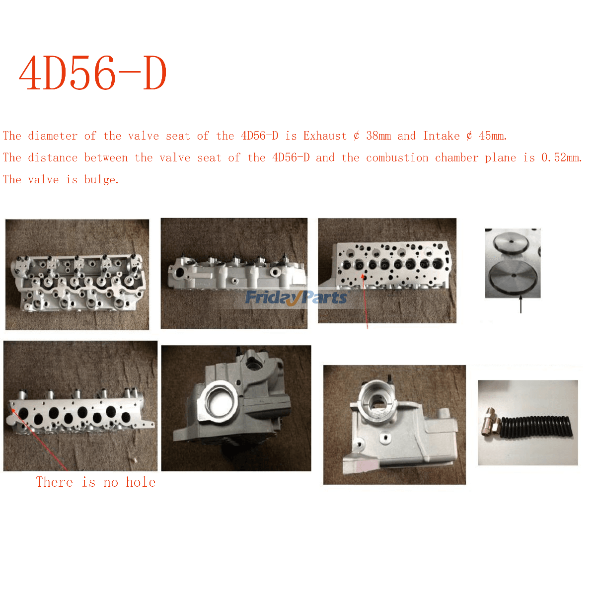 8 Ventile Kompletter Zylinderkopf mit Ventilen für Mitsubishi 4D56 4D56-T KIA Hyundai D4BA D4BH Motorfür Für HYUNDAI,Für Mitsubishi