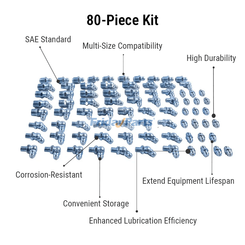 Kit de graisseur SAEpour Autres Équipements Agricoles,Autres Équipements de Construction,Équipements Industriels