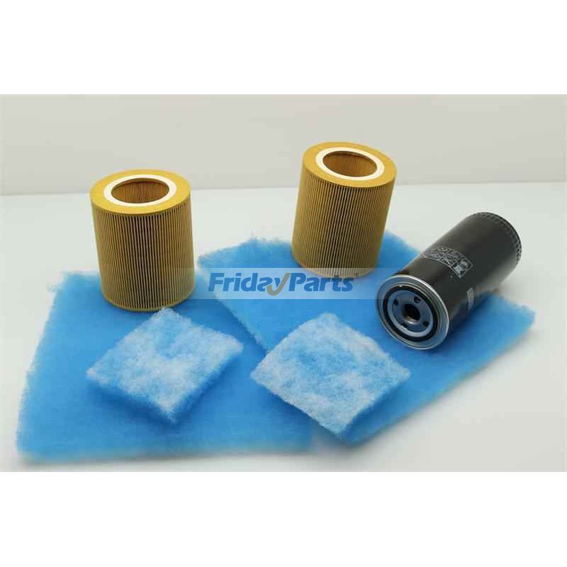 Kit de filtre à air et huile 8000H 2901-1962-00 pour compresseur d'air Atlas Copco