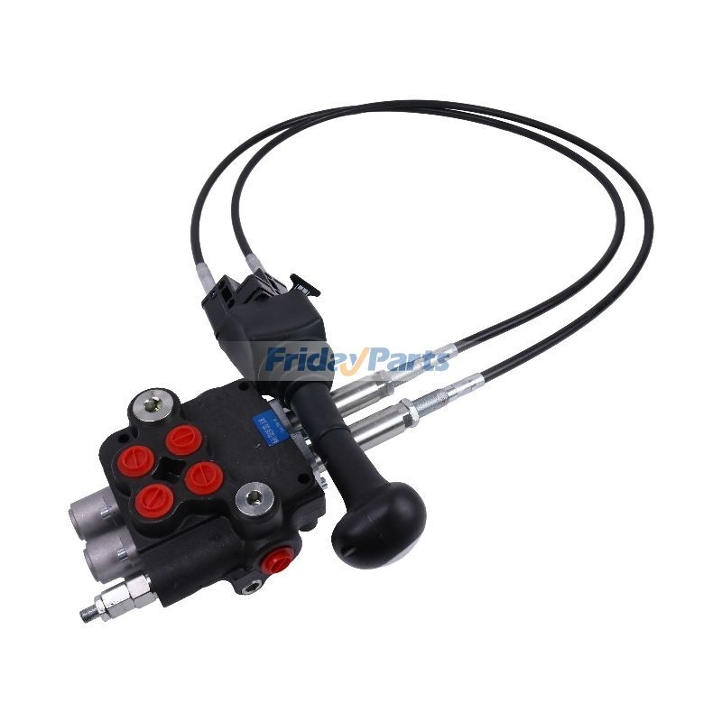 80lpm/21gpm 2 Spool Remote Control Valve with Cable with Joystick