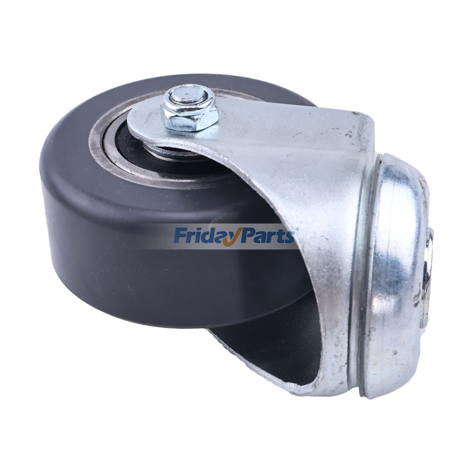 Rueda trasera de 80 mm M12 x 25 Poly Grey 1026345 1019008 para fregadora de suelos portátil Tennant Nobles T3 para Equipos de limpieza Para Tennant FridayParts