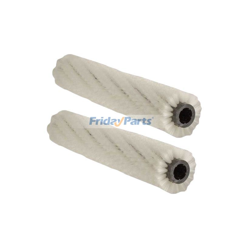 812*153mm 18-Row White Nylon Bristle Brush Roll 222308 for Tennant Floor Scrubber T5e 5680 T5 T600 T600e T7 5700 7100 para Equipos de limpieza