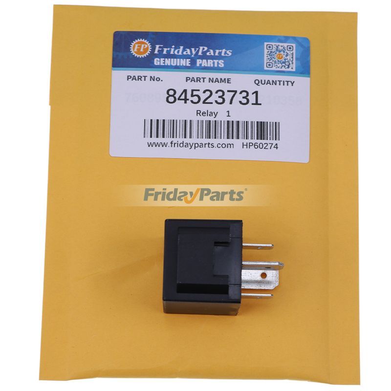 Relais 12V 84523731 pour chariot télescopique CASE FARMLIFT 525