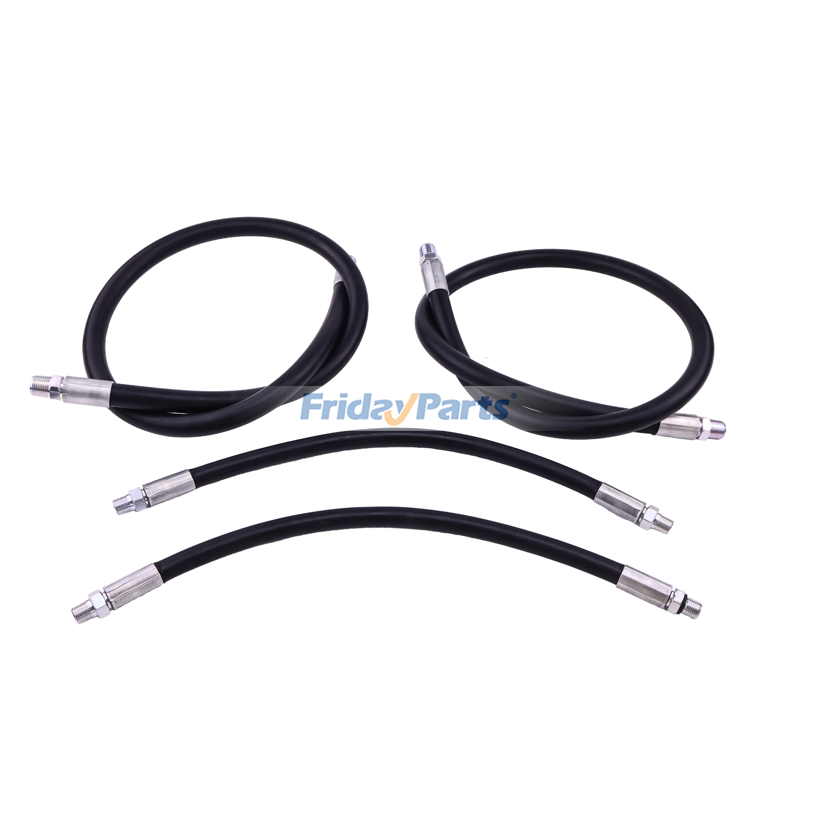 15"15,5"42" Hydraulikschlauch-Set für Boss Power 7'6 8'2 9'2 V-Blade Schneepflug RT3