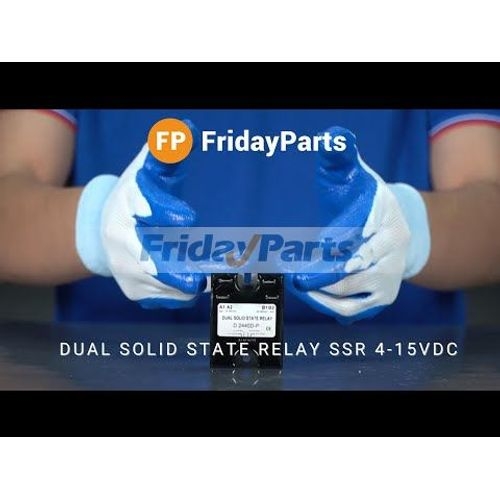 Relè A Stato Solido Ssr Relè A Stato Solido Doppio SSR D2440D - Ingresso 4- 15VDC, Uscita 280VAC 40A, Zero Crossing SSR Relè Stato Solido 40A 280VAC Ingresso 4-15VDC - Foto 8