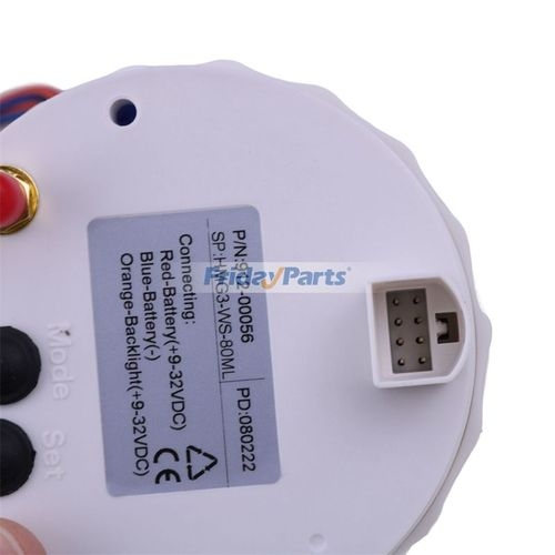 80mph 85mm 12V 24V Universal GPS Speedometer Odometer 80MPH 120KM/H with ODO ...