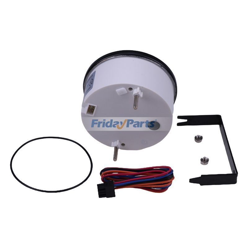 85mm 9-32V mit Hintergrundbeleuchtung Wasserdichter Drehzahlmesser Drehzahlmesser mit Betriebsstundenzähler 0-4000RPMfür Marine