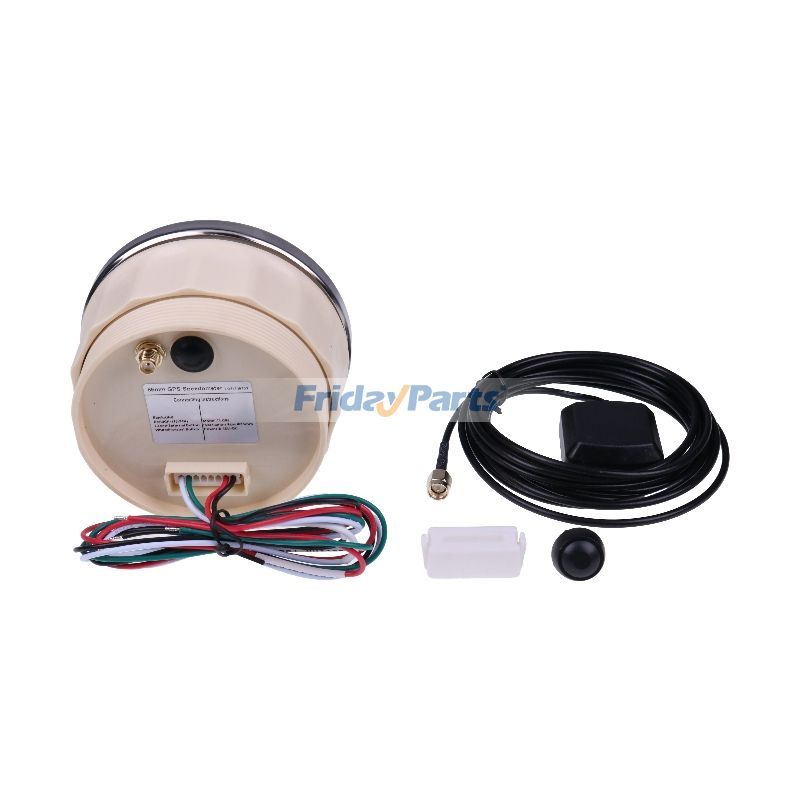 Digital 85mm Digital GPS Speedometer LCD Speed Gauge Odometer Course