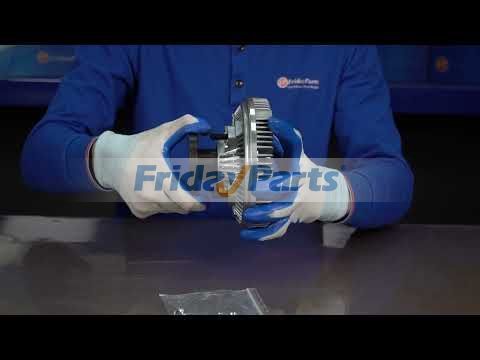 Conjunto de embrague de transmisión de ventilador viscoso AL79618 para tractor John Deere 6100 6200 6300 6400 6500 6506 6600 6800 6900 7500 6200L 6300L 6400L 6500L SE6100 SE6200 SE6300 SE6400 para Motor,Tractor Para JOHN DEERE FridayParts