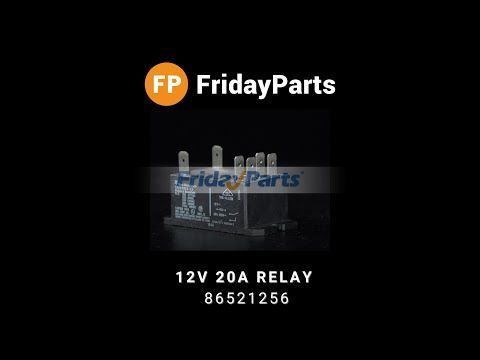 FridayParts 12V 20A Relay Skid Steer 