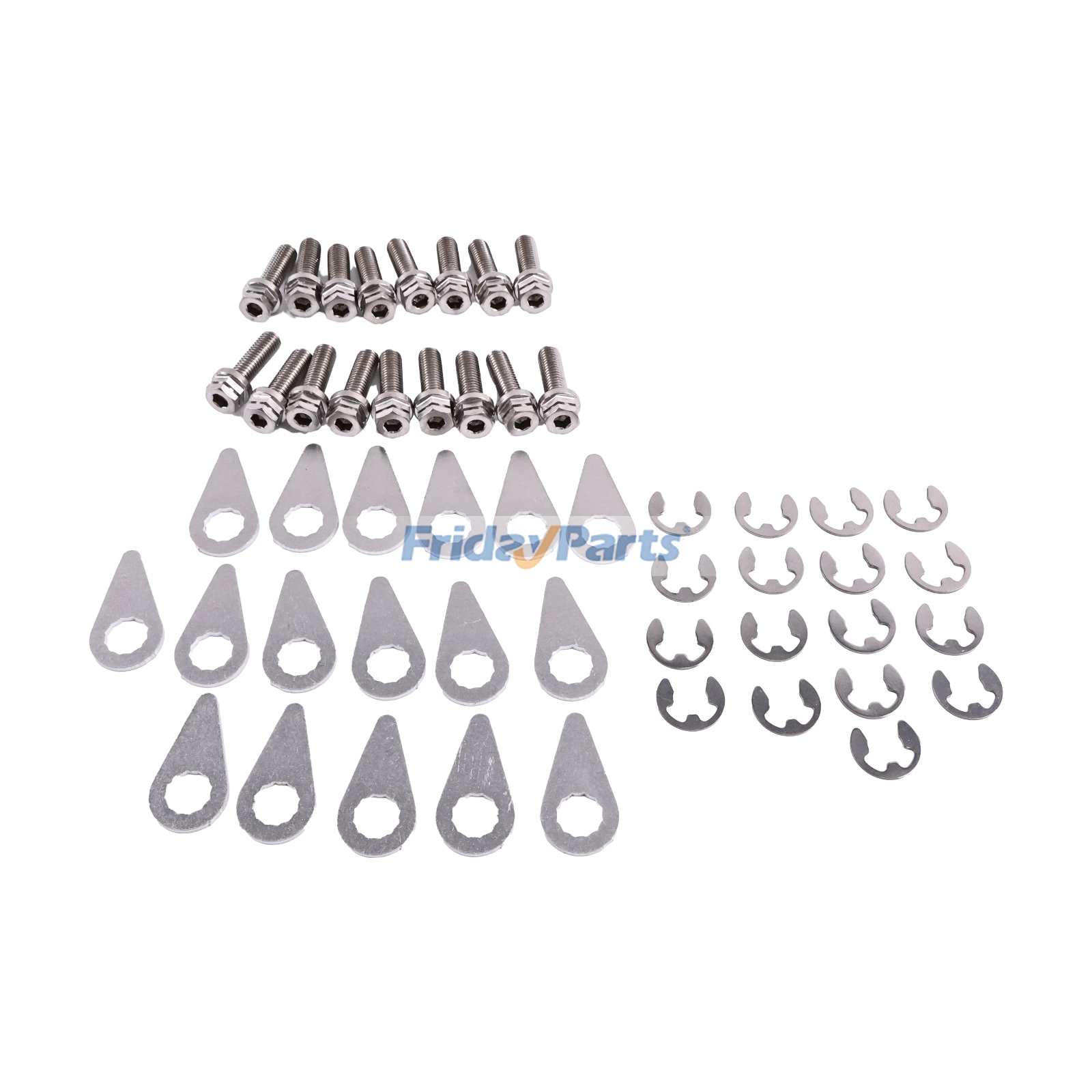 Kit de pernos para colector de escape 8916 para motor Mopar HEMI V8 de 4.7, 5.7 y 6.1 litros.