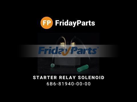 Solenóide de relé de partida 6B6-81940-00-00 para Yamaha WaveRunner VX FX SX AR SR FZR FridayParts