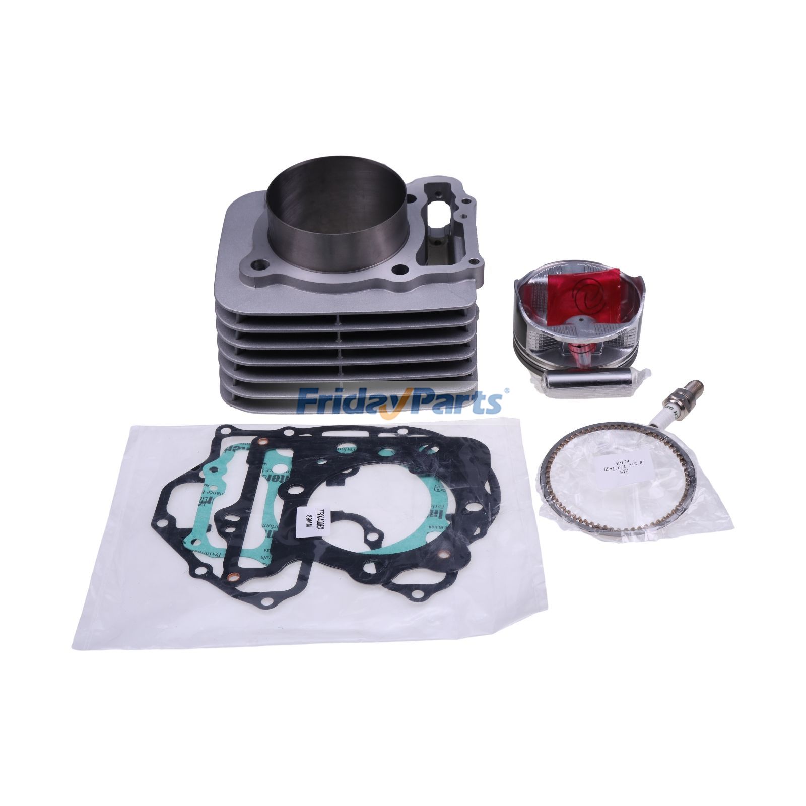 Kit cylindre-piston à gros alésage de 89 mm et 440 cm3 pour Sportrax 400 TRX400EX TRX400X XR400R Pour Honda