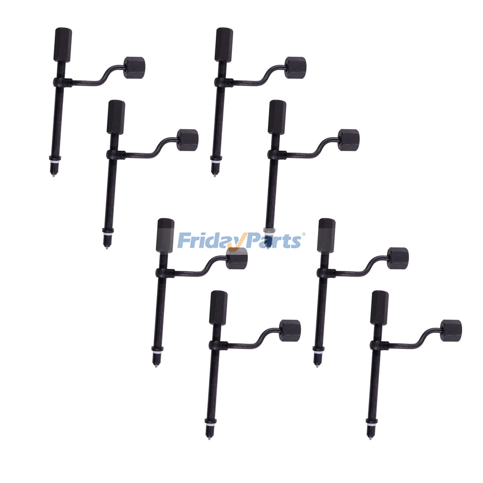 8 Stück Kraftstoffeinspritzdüsen 7W-3710 7W3710 für Caterpillar CAT-Motor 3208