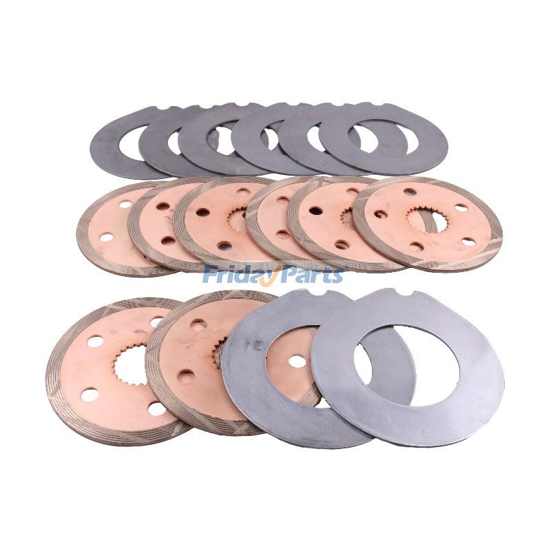 キャタピラー CAT ローダー 416B 416C 426B 438C 用 ブレーキディスク＆フリクションプレート 8個 102-8458 133-7234