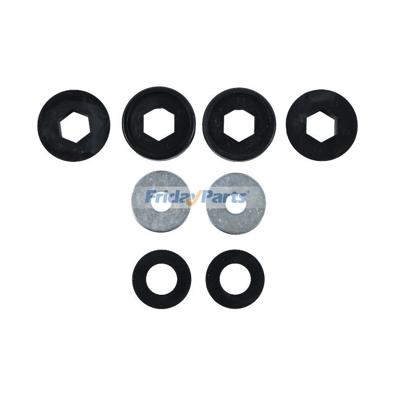 Polaris用用8ピース ストラットショック ピボットボールスペーサー ワッシャーキット 5432872 5432871 Sportsman 450 570 Ranger Magnum Trail Blazer Hawkeye Boss Xpedition Xpress Big Boss用