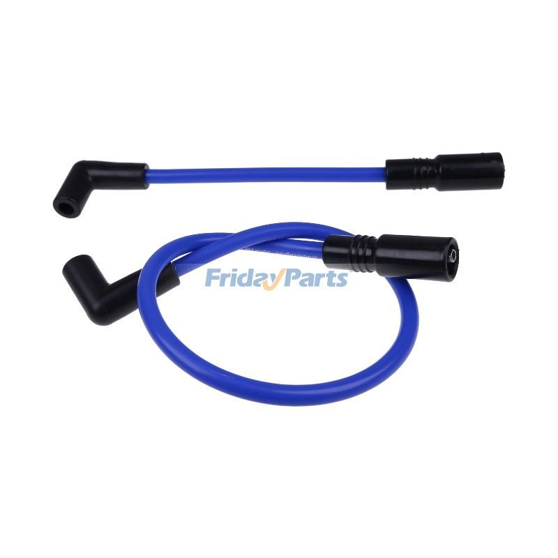 Juego de cables de bujía de 8 mm 602137 DS-242607 DYNA-409BL para Harley-Davidson FXD Dyna 2000-2017 Softail 1999-2017