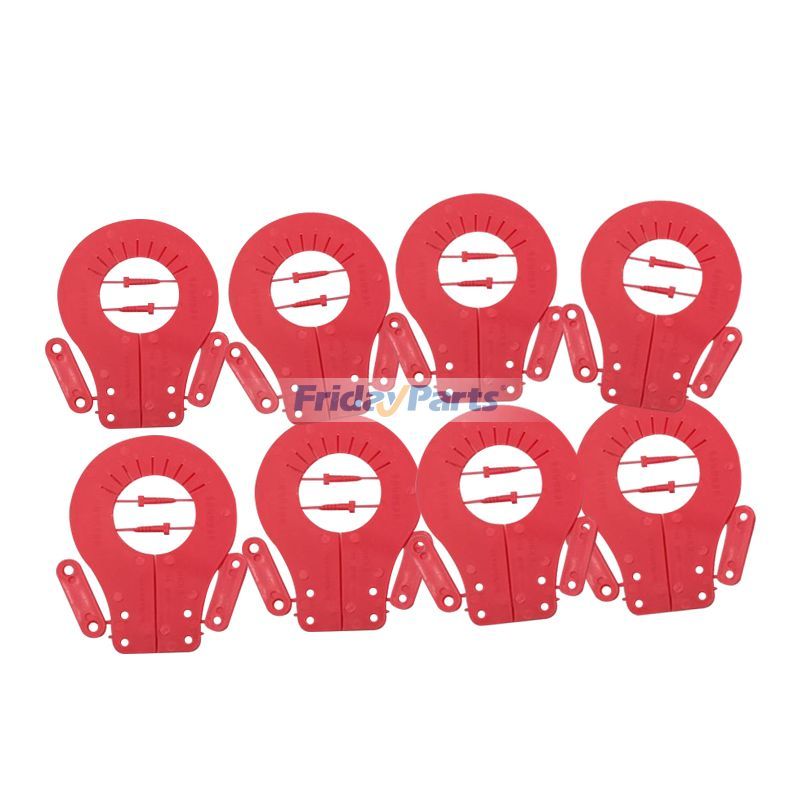 8-teiliges 50-mm-Löffelstift-Unterlegscheiben-Set, nicht demontierbar, für Caterpillar CAT, Bobcat, John Deere, Komatsu, Kubota, Takeuchi, CASE und Kompaktladerbei FridayParts kaufen