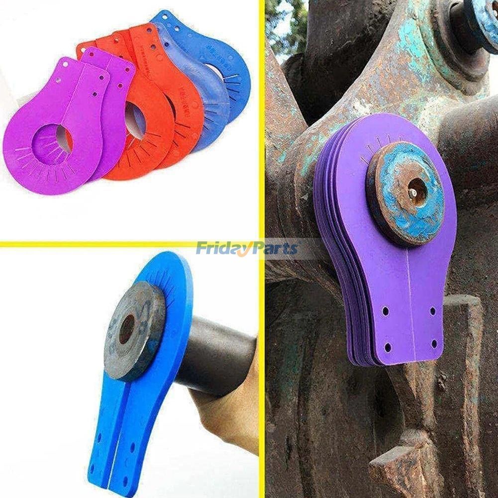 Takeuchi用用8個 60mm 非分解バケットピンシムキット キャタピラー CAT ボブキャット ジョンディア コマツ クボタ タケウチ CASE 掘削機およびスキッドステアローダー用