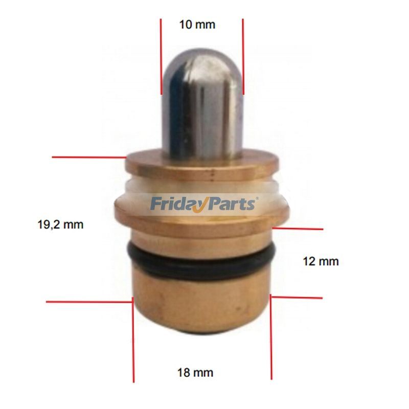 8Pcs Control Valve for Yanmar B17-2