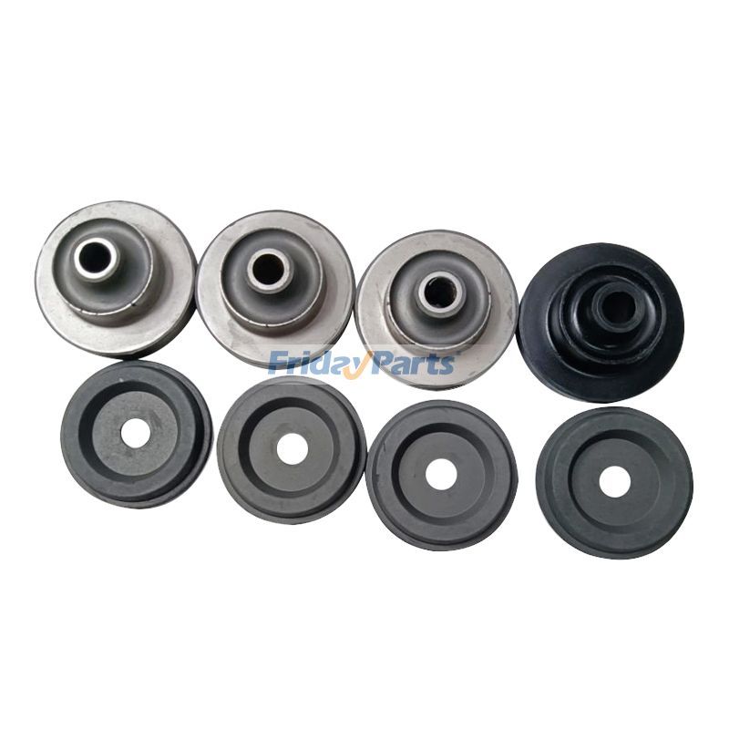 8Pcs Mounting Rubber Cushion Feet Bumper for Excavator
