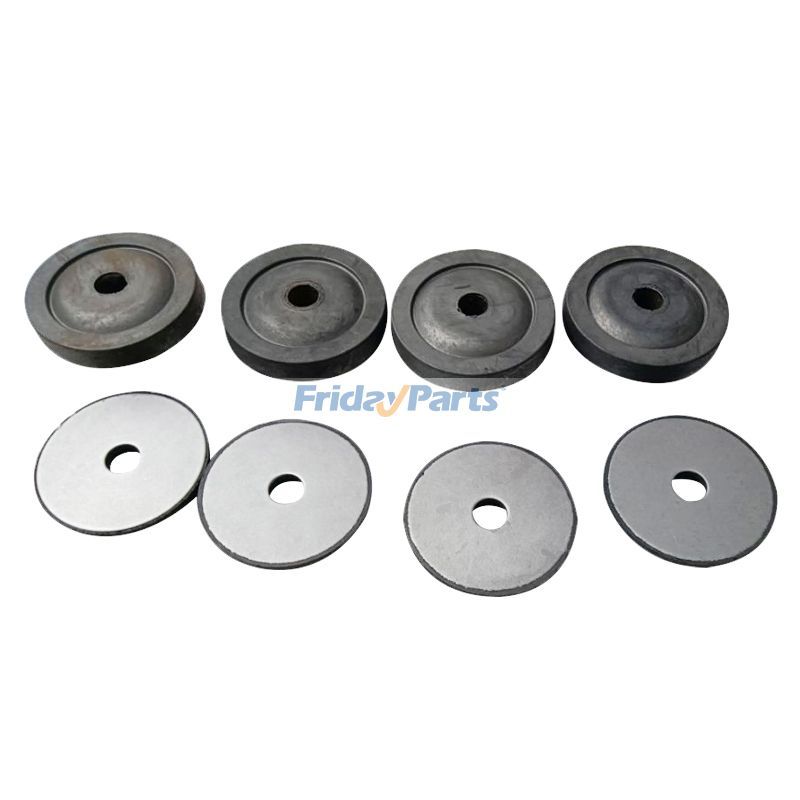 Excavator 8Pcs Mounting Rubber Cushion Feet Bumper