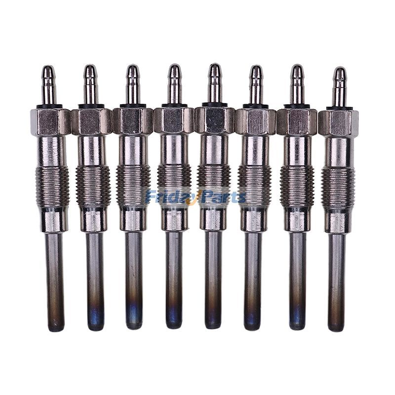 8 bujías incandescentes 5614017 12338771 para motor Hummer HMMWV Avenger M998 M1035 M1037 de 6,5 l y 6,2 l