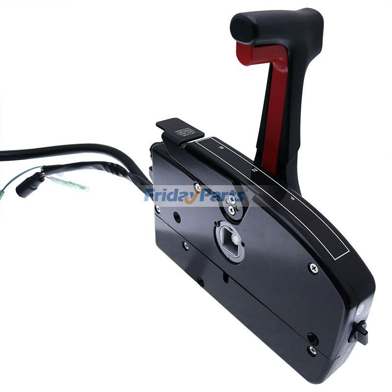 Boîtier de commande à distance pour moteur hors-bord de bateau à 8 broches et 12 fils, montage côté droit, avec câble pour Moteur,Maritime Pour Mercury