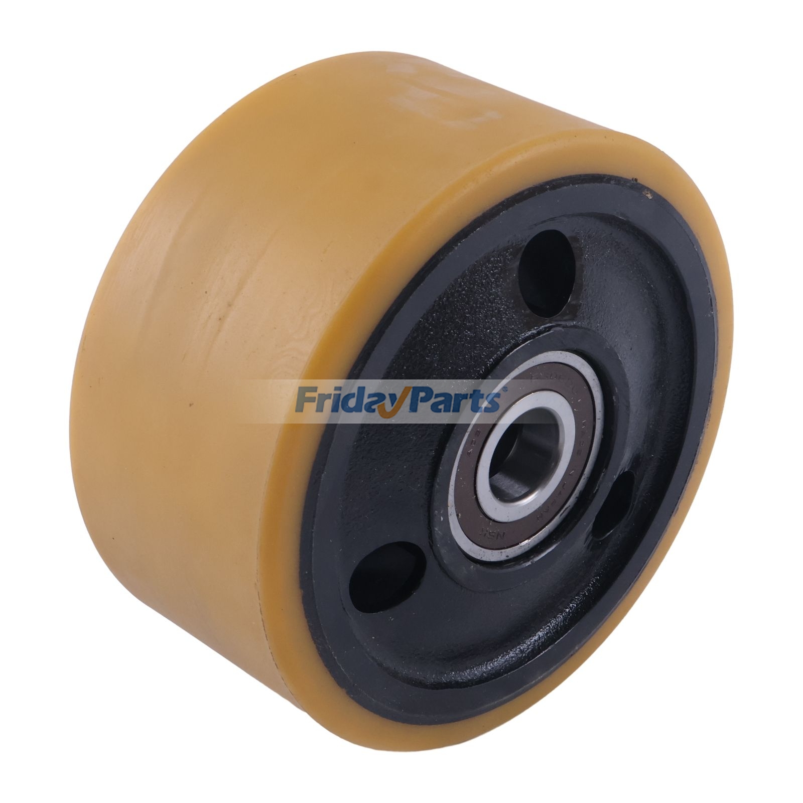 Roue en polyuréthane 8 x 4 x 2,83 pouces (127723) pour chariot élévateur CrownpourPour AUTRE MARQUE