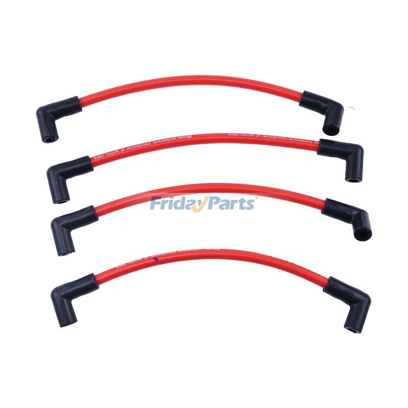 9.5" Spark Plug Wire Set 582365 for Johnson Evinrude 80HP 90HP 115HP 120HP 140HP V4 Outboard Motor