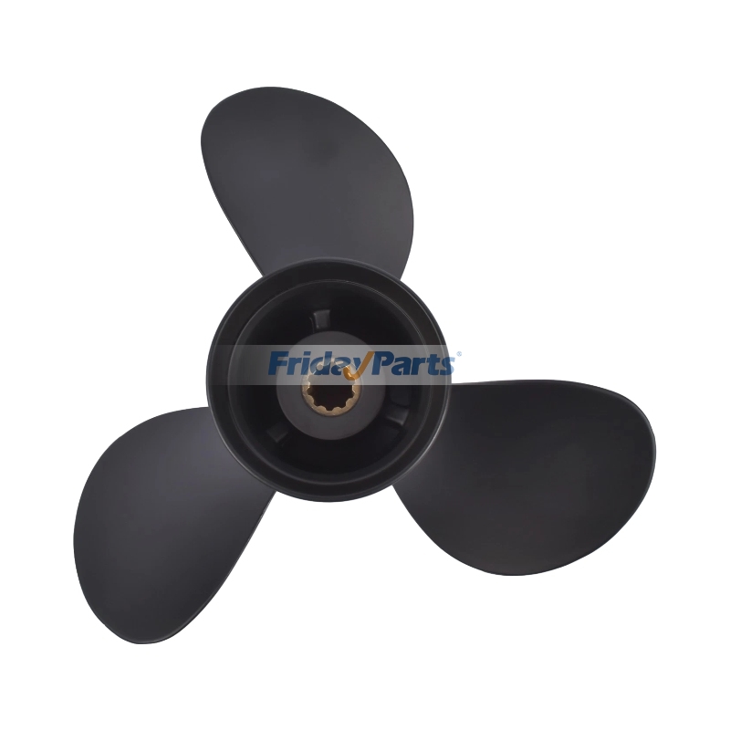 9,9 x 12 10-Zahn-Bootspropeller 3R0B64525-0 für Tohatsu Nissan Außenbordmotor 25 PS 30 PS MFS25B MFS30B MFS25 MFS30 NSF25 NSF30