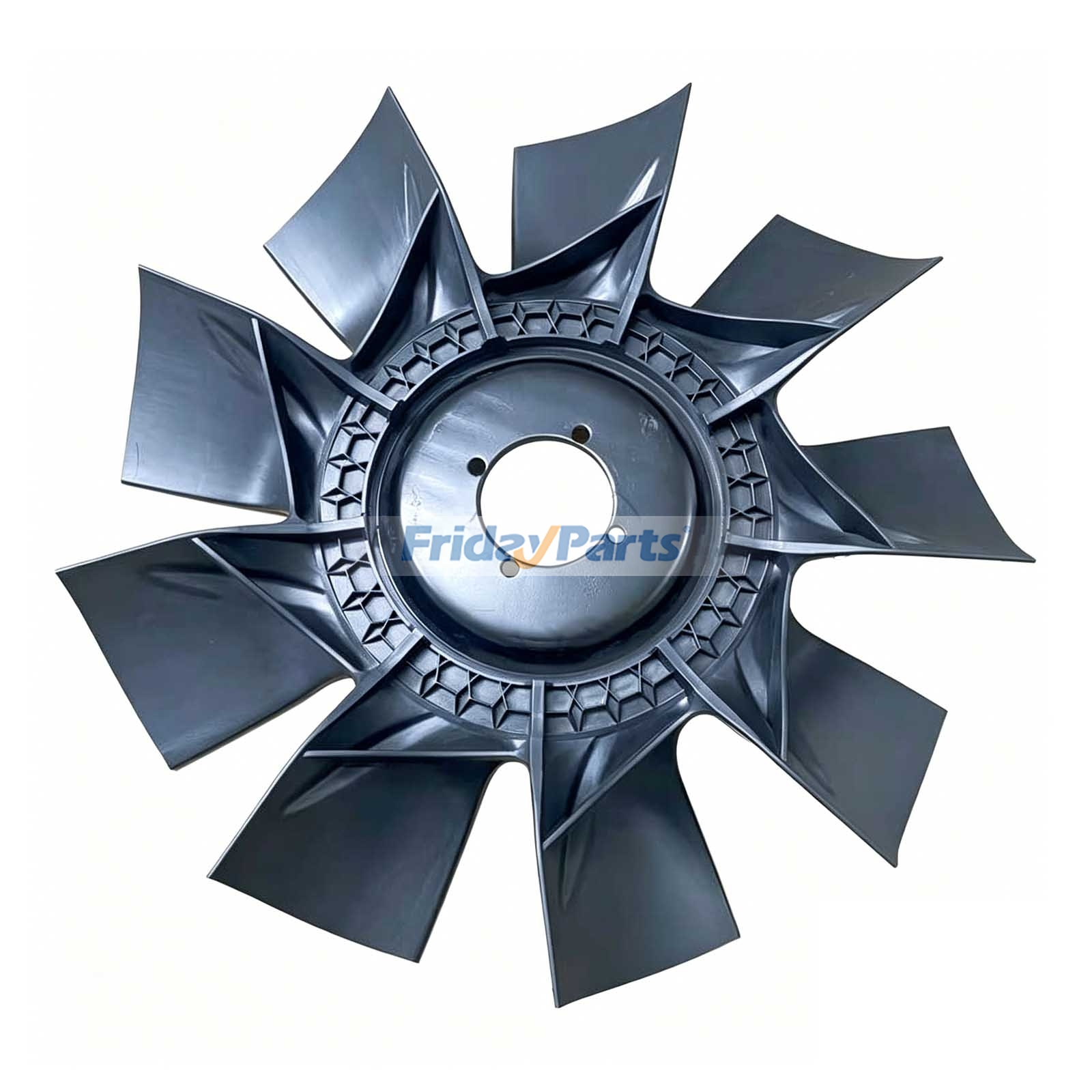 9 Blade Suction Fan AT312123 for John Deere Engine 4045 Loader 210LJ 310J 310SJ 310SJTMC 310SJTC 310TJ 315J 325J 410J 410JTMC